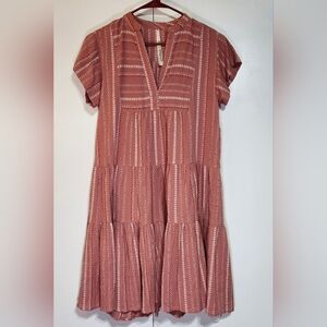 Uncle Frank Pink Patterned Dress